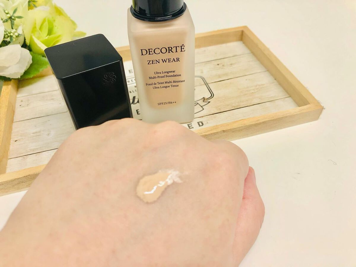 ゼン ウェア フルイド/DECORTÉ/リキッドファンデーションを使ったクチコミ(2枚目)