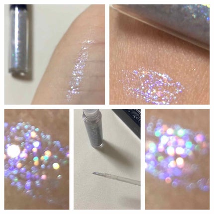 リキッド グリッター シャドウ/rom&nd/グリッターを使ったクチコミ(2枚目)