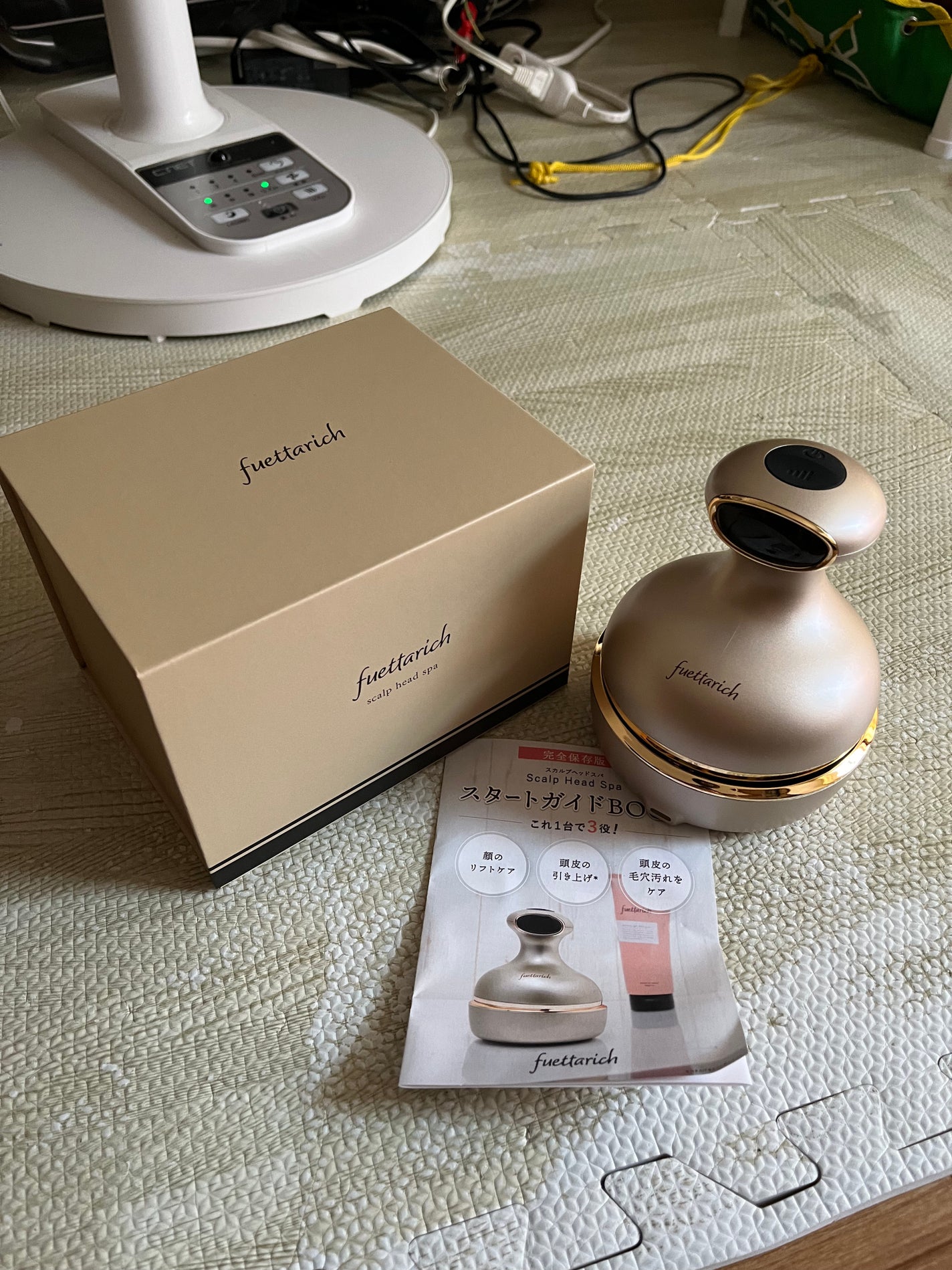 スカルプ ヘッドスパ/fuettarich (フエッタリッチ)/ヘッドマッサージャーを使ったクチコミ(1枚目)
