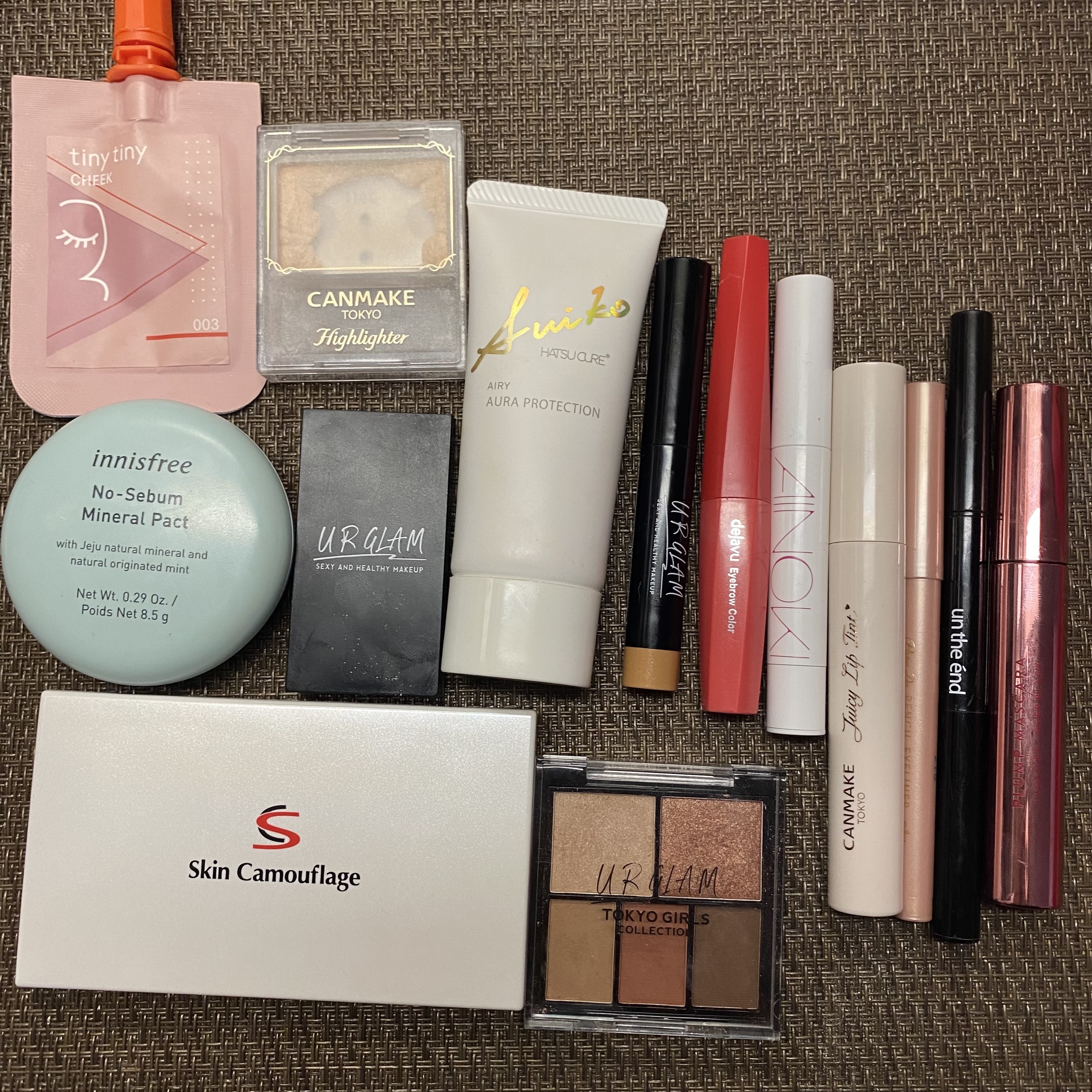 マルチアイパレット ブリックブラウン/U R GLAM/アイシャドウパレットを使ったクチコミ（3枚目）