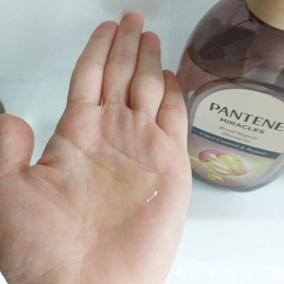 ミラクルズ うねりコントロール&リペア ボンドリペア シャンプー/トリートメント/パンテーン/市販シャンプーを使ったクチコミ(3枚目)