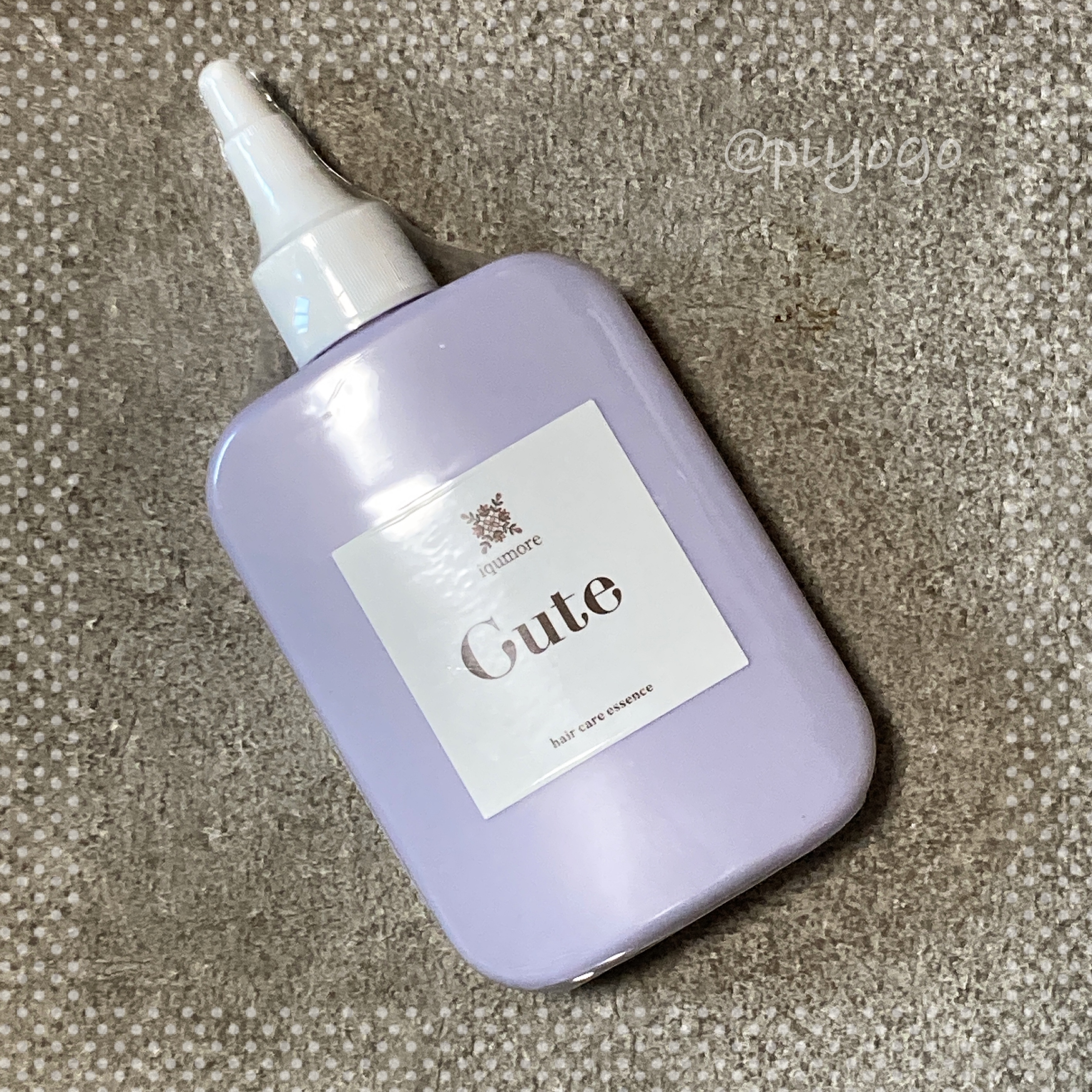 キュートヘアケアエッセンス/iqumore/頭皮ローションを使ったクチコミ（1枚目）