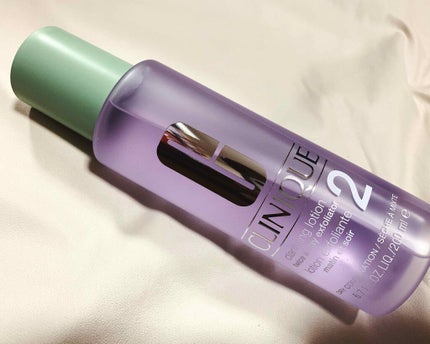 クラリファイング ローション 2/CLINIQUE/拭き取り化粧水を使ったクチコミ(1枚目)