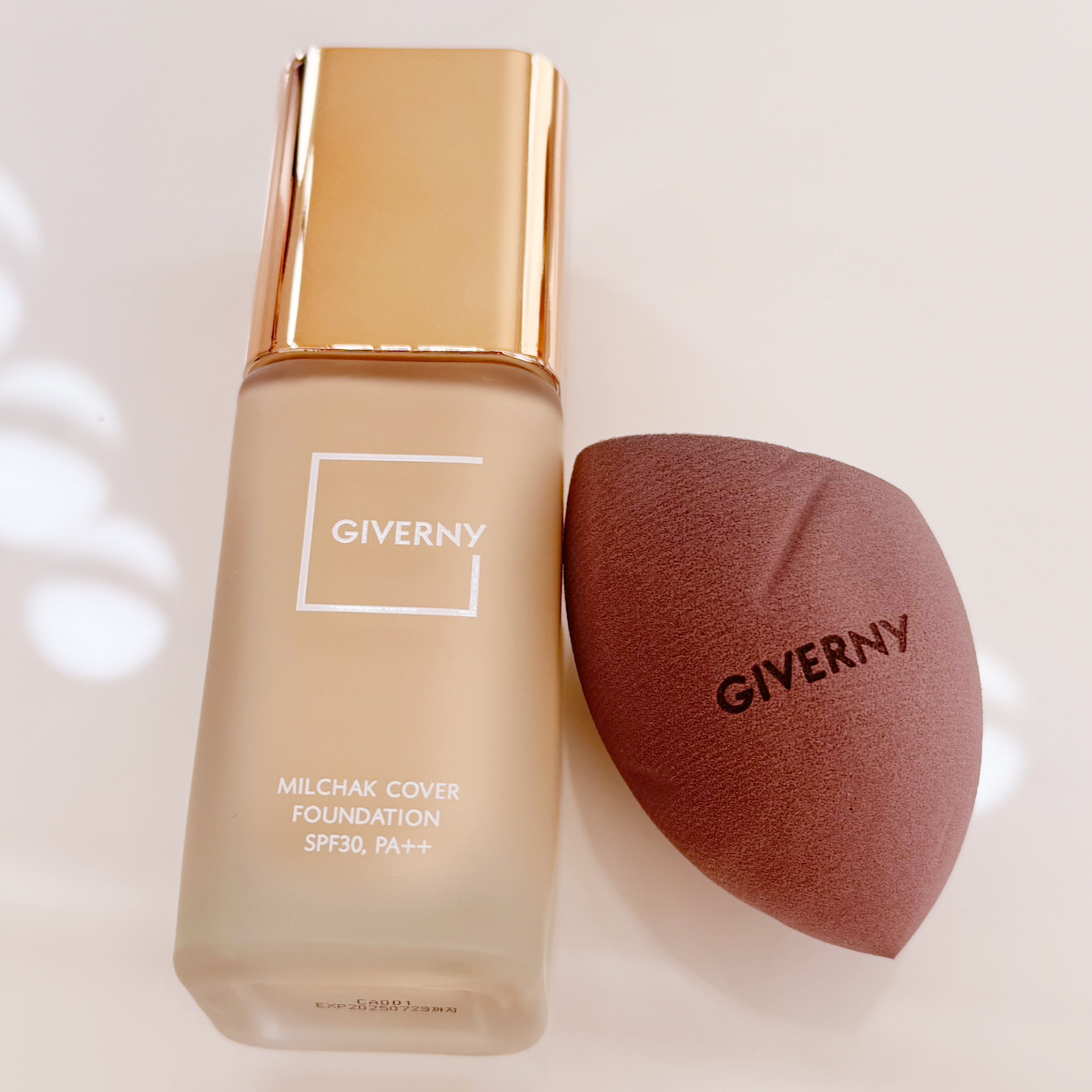 密着カバーファンデーション/GIVERNY/リキッドファンデーションを使ったクチコミ（3枚目）