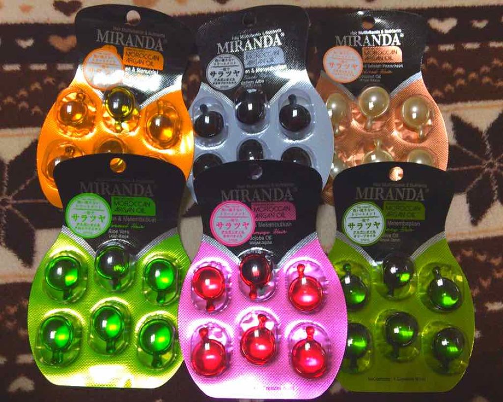 ヘアビタミン カラーケアヘアオイル/MIRANDA/ヘアオイルを使ったクチコミ（1枚目）