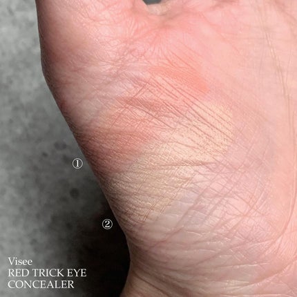 ダブルエンドコンシーラーブラシ/ロージーローザ/メイクブラシを使ったクチコミ(4枚目)