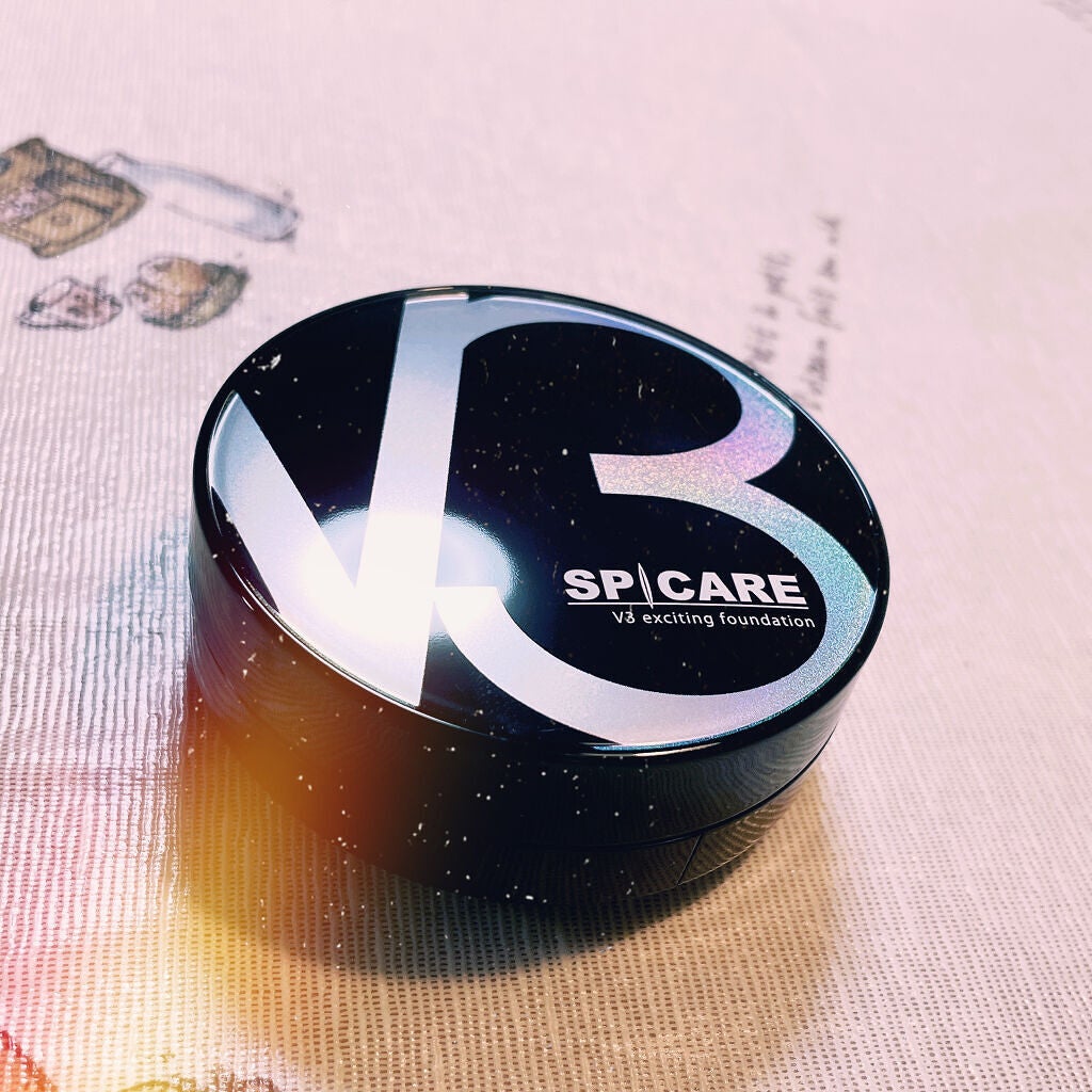 V3 エキサイティングファンデーション/SPICARE/クッションファンデーションを使ったクチコミ(1枚目)