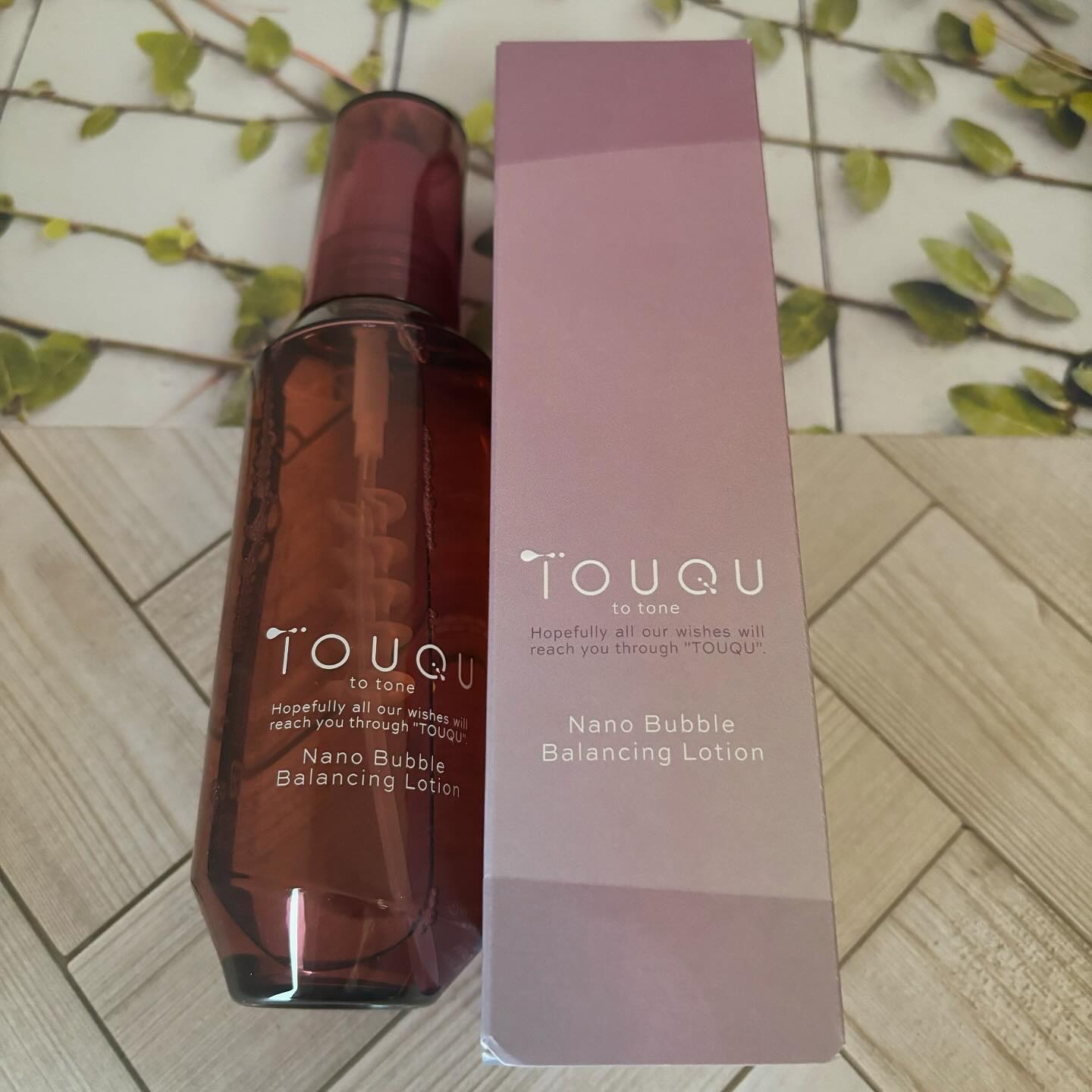 TOUQU to tone ナノバブル モイスチュアローション/TOUQU to tone/化粧水を使ったクチコミ（2枚目）