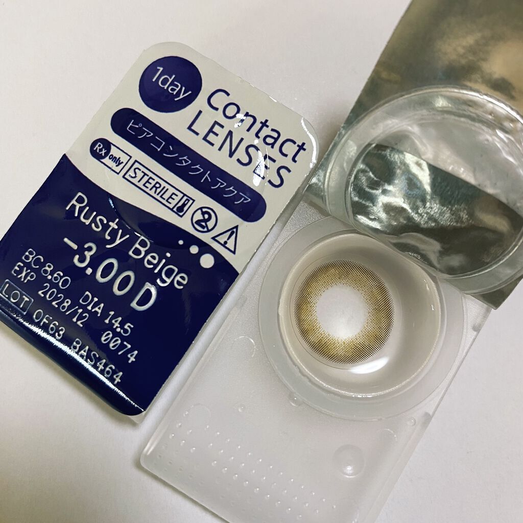 LIL MOON 1day/LILMOON/ワンデー（１DAY）カラコンを使ったクチコミ（2枚目）