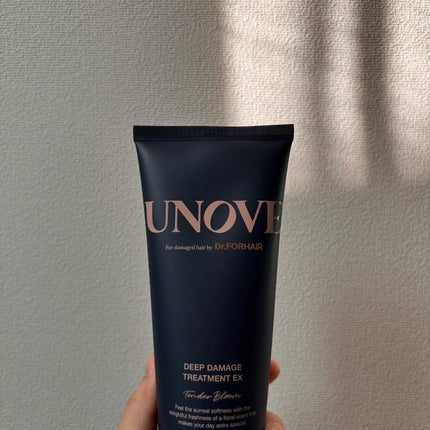 ディープダメージトリートメントEX/UNOVE/洗い流すヘアトリートメントを使ったクチコミ(1枚目)