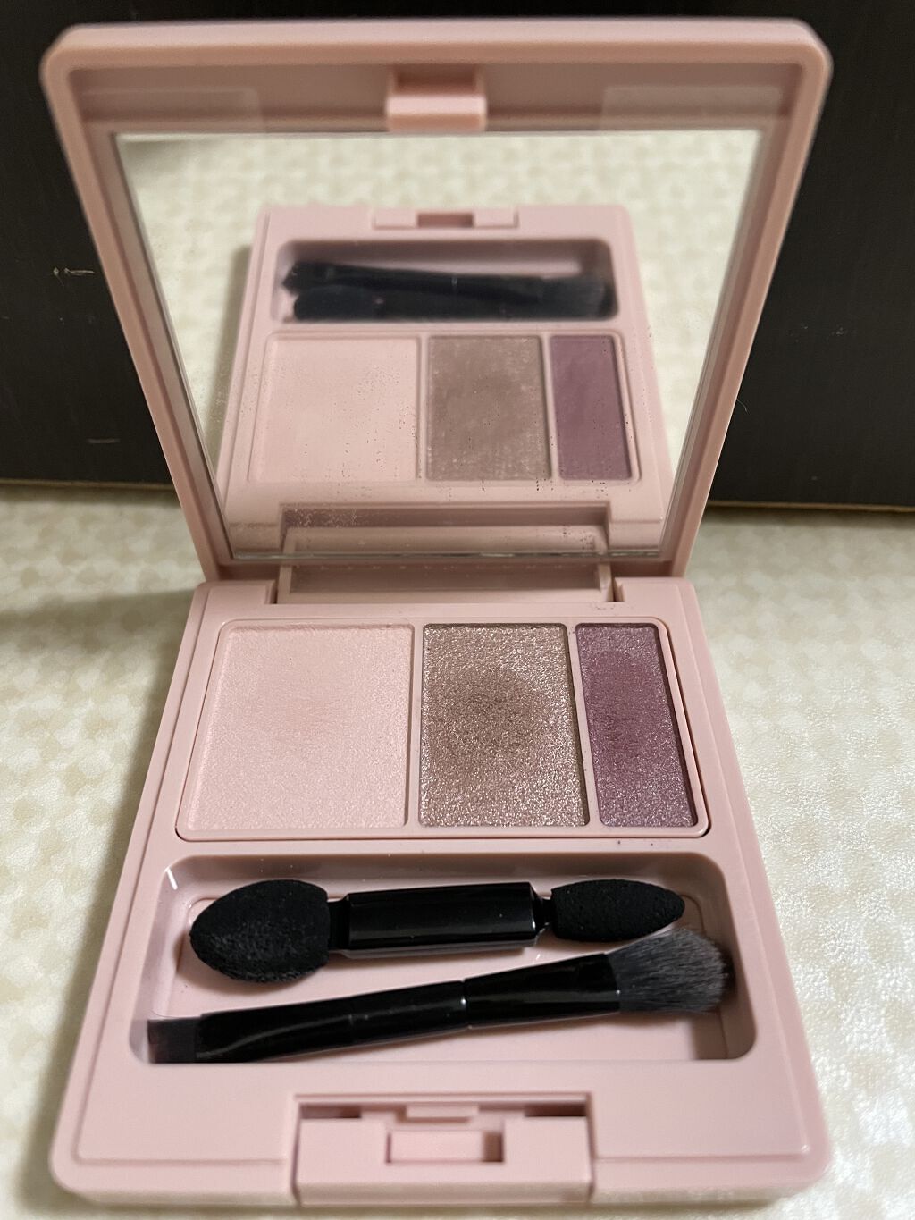 アイパレット EX03 ディライトフルピンク/ナチュラグラッセ/アイシャドウパレットを使ったクチコミ（1枚目）