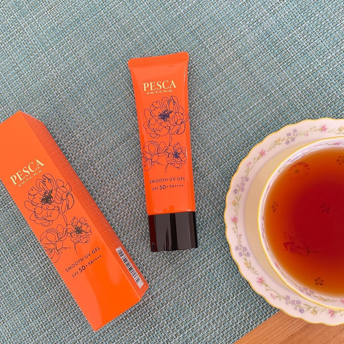 スムース UVジェル/ペスカ カリーナ/日焼け止めジェルを使ったクチコミ(1枚目)