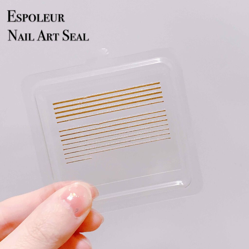 ３Ｄネイルシール/DAISO/ネイルシールを使ったクチコミ（3枚目）