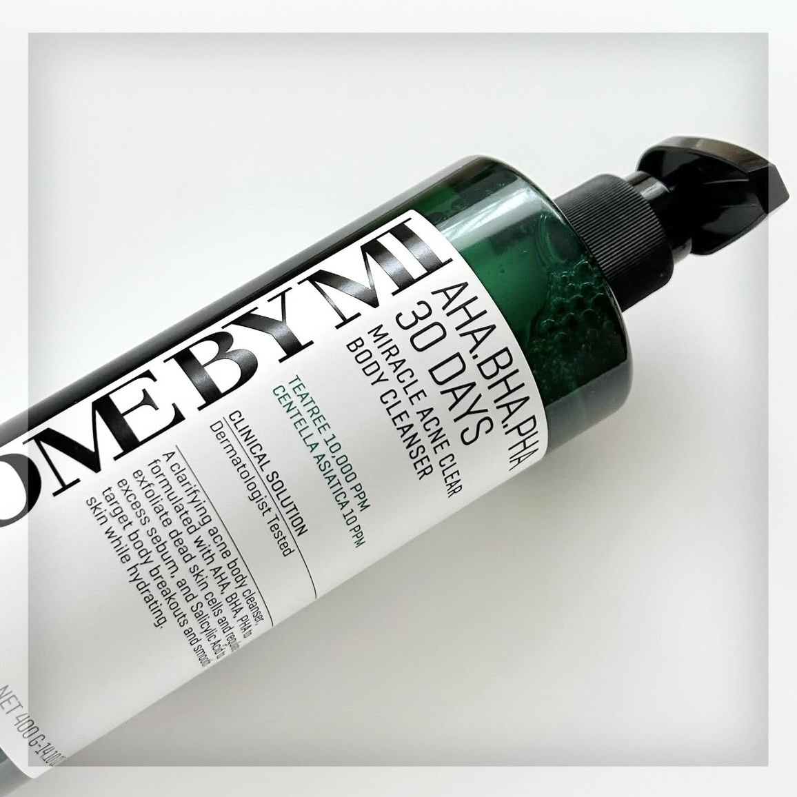 AHA·BHA·PHA 30デイズミラクルアクネボディクレンザー/SOME BY MI/ボディソープを使ったクチコミ（2枚目）