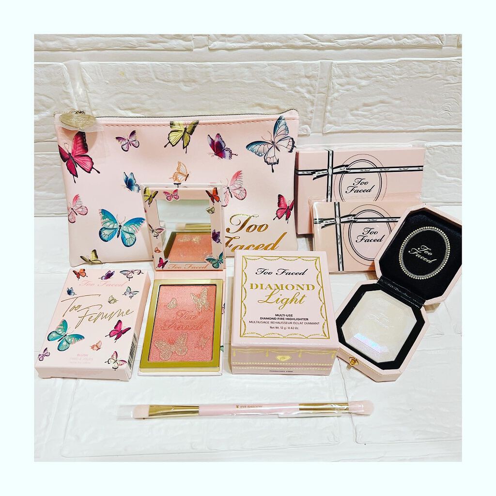 ダイヤモンドライト マルチユース ハイライター/Too Faced/パウダーハイライトを使ったクチコミ(2枚目)