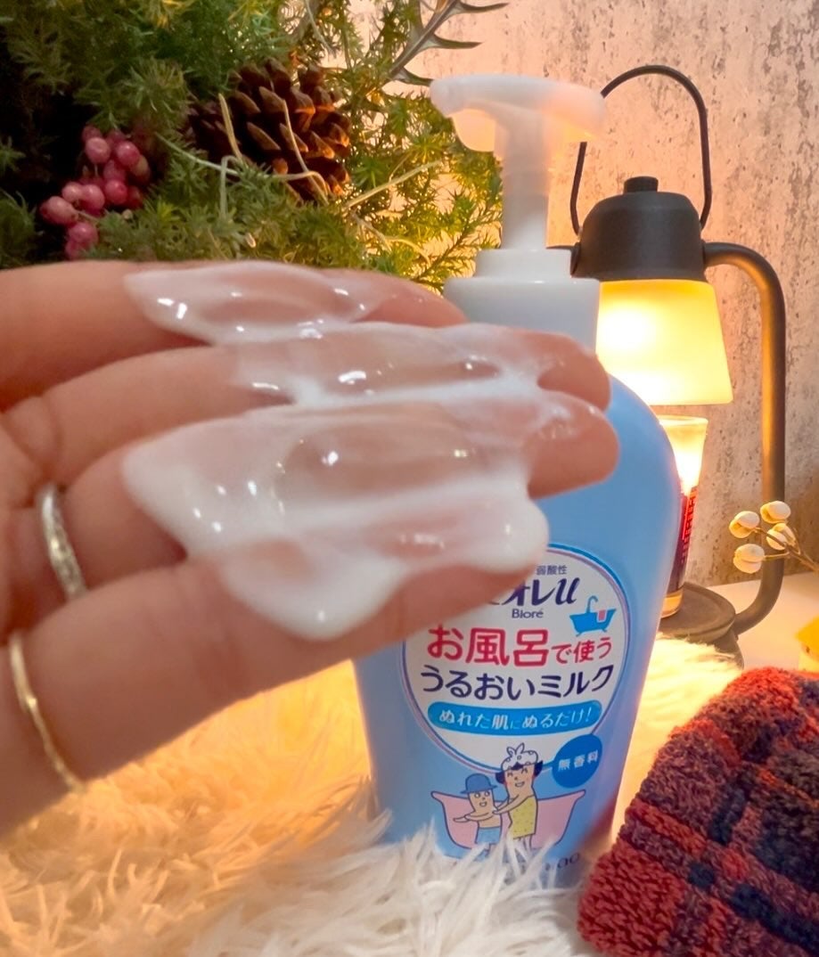 お風呂で使う うるおいミルク やさしいフローラルの香り/ビオレu/ボディミルクを使ったクチコミ(4枚目)