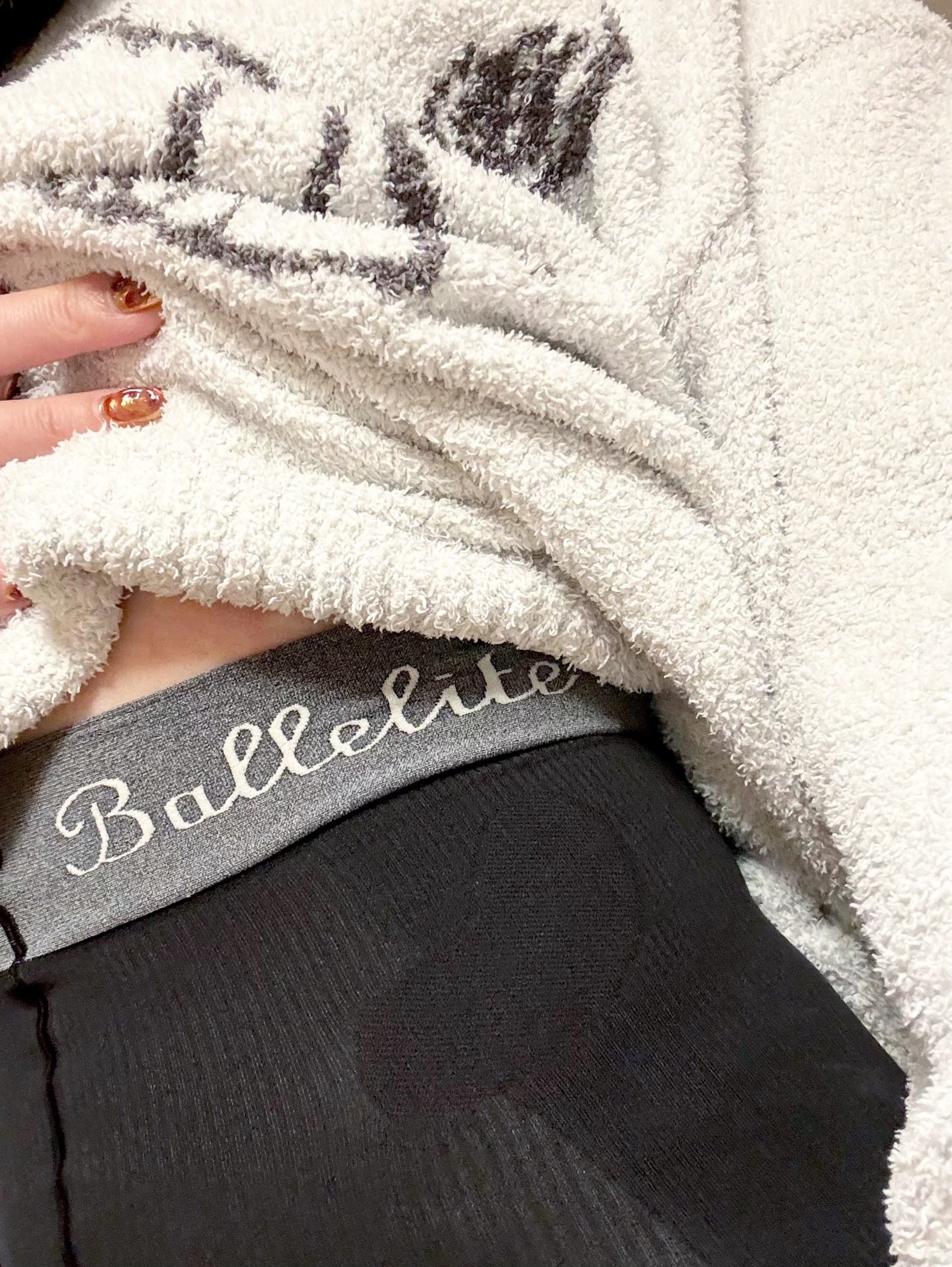 骨盤サポート着圧レギンス リブ/Ballelite/ボディグッズを使ったクチコミ(5枚目)