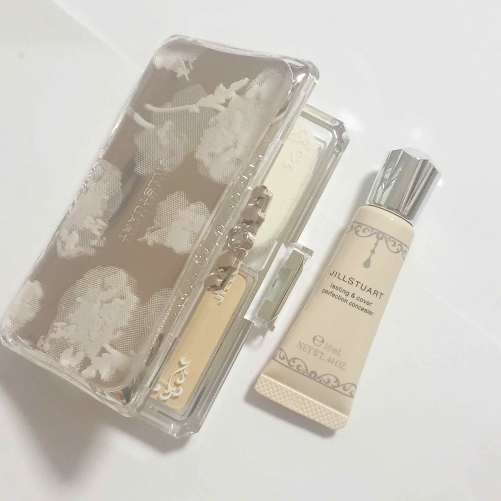 エヴァーラスティングシルク パウダーファンデーション クリスタルパーフェクション/JILL STUART/パウダーファンデーションを使ったクチコミ（3枚目）