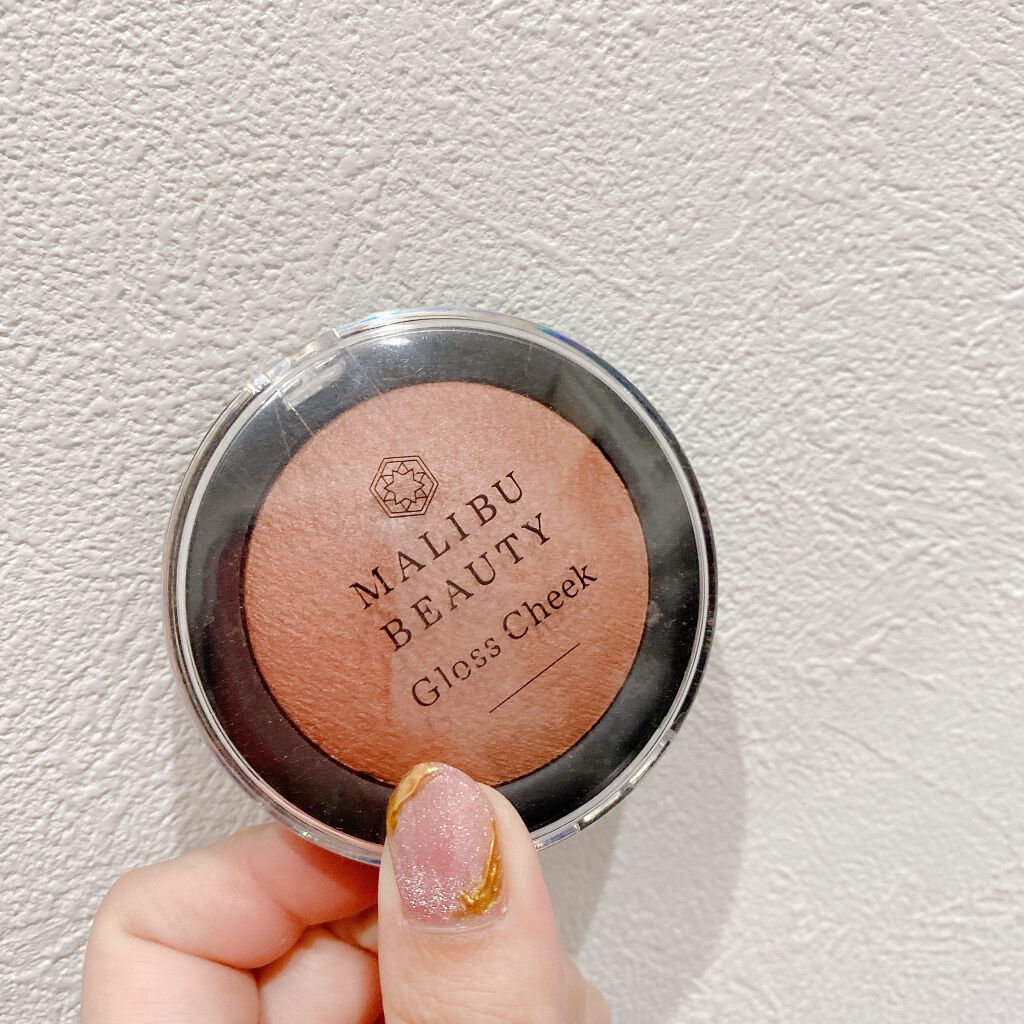 グロスチーク/マリブビューティー/パウダーチークを使ったクチコミ(1枚目)