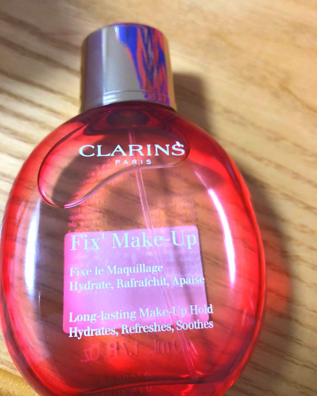 フィックス メイクアップ/CLARINS/ミスト状化粧水を使ったクチコミ(1枚目)