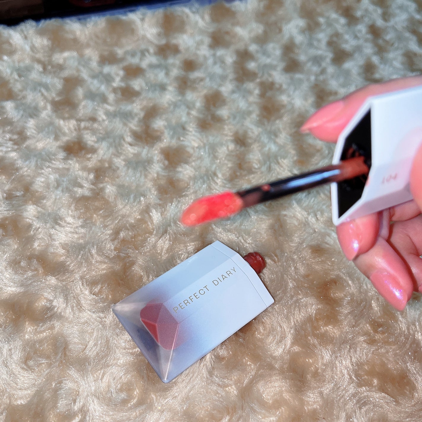 PERFECT DIARY (パーフェクトダイアリー) READ ME フローティングライト リップグロス/PERFECT DIARY/リップグロスを使ったクチコミ(3枚目)