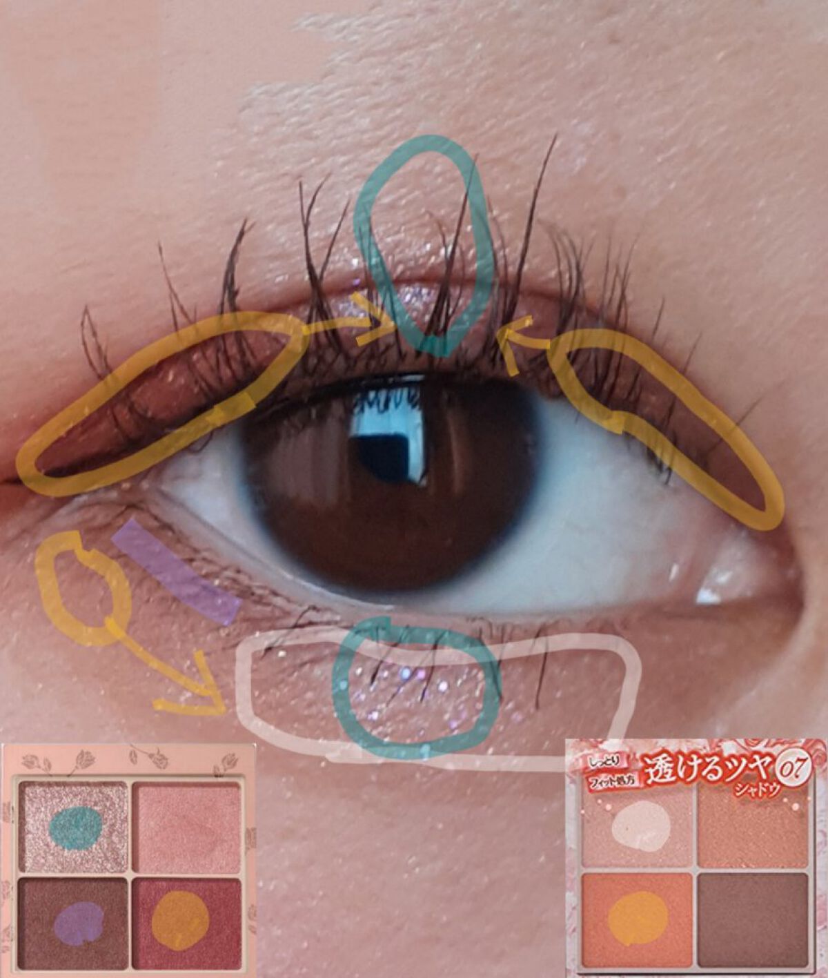 ラスティングリキッドライナー/キャンメイク/リキッドアイライナーを使ったクチコミ（2枚目）