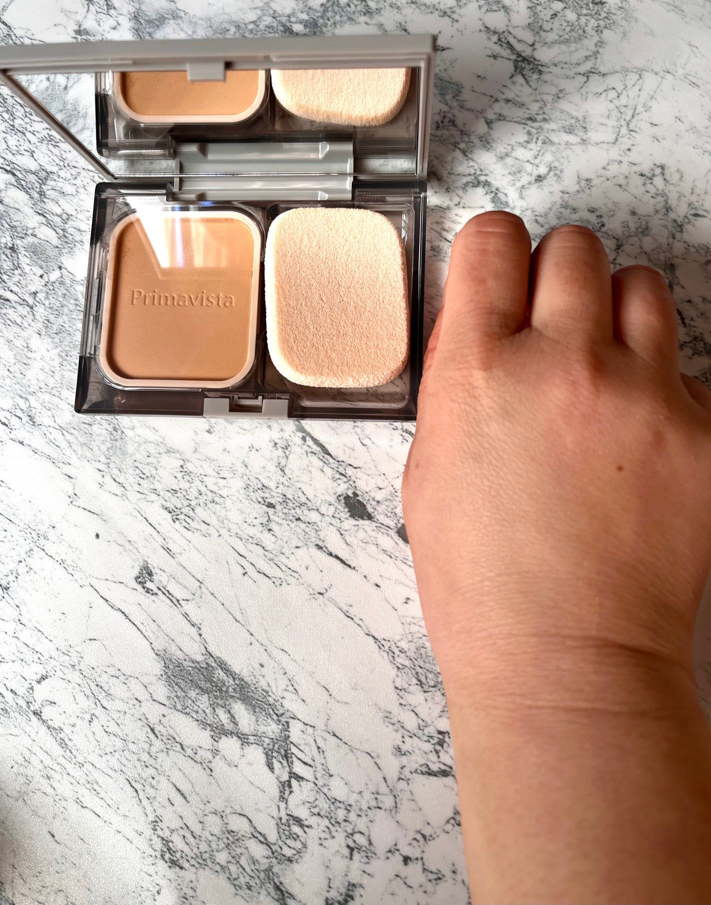 プリマヴィスタ ブライトチャージ パウダー/プリマヴィスタ/パウダーファンデーションを使ったクチコミ(3枚目)