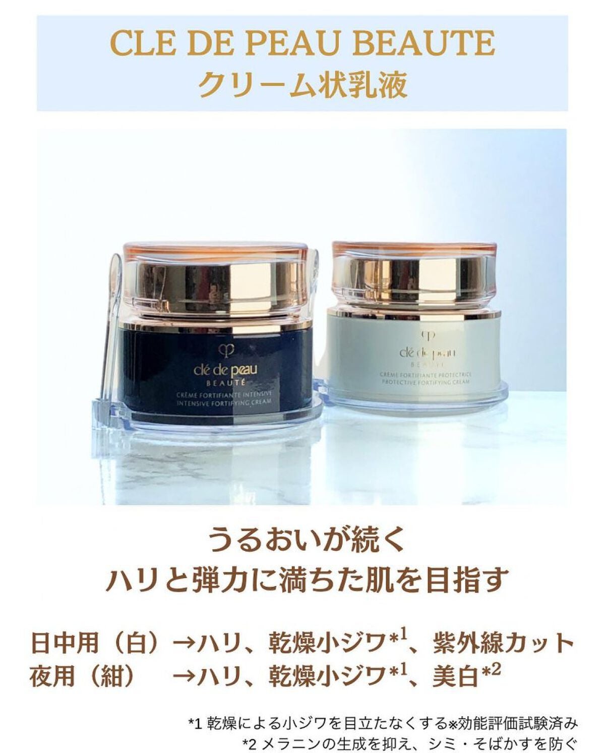 クレームアンタンシヴn/クレ・ド・ポー ボーテ/乳液を使ったクチコミ(2枚目)