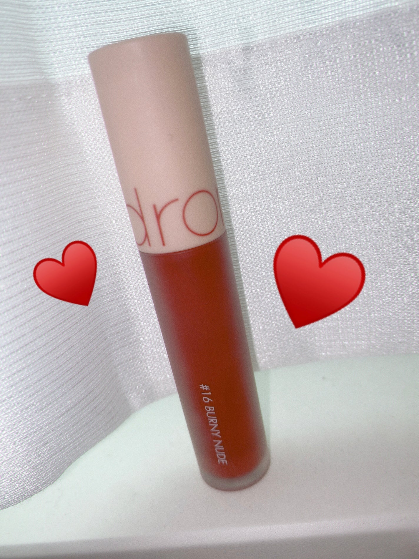 ゼロベルベットティント/rom&nd/リップティントを使ったクチコミ(1枚目)