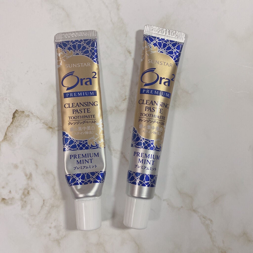 オーラツー プレミアム クレンジングペースト プレミアムミント/オーラツー/歯磨き粉を使ったクチコミ(2枚目)