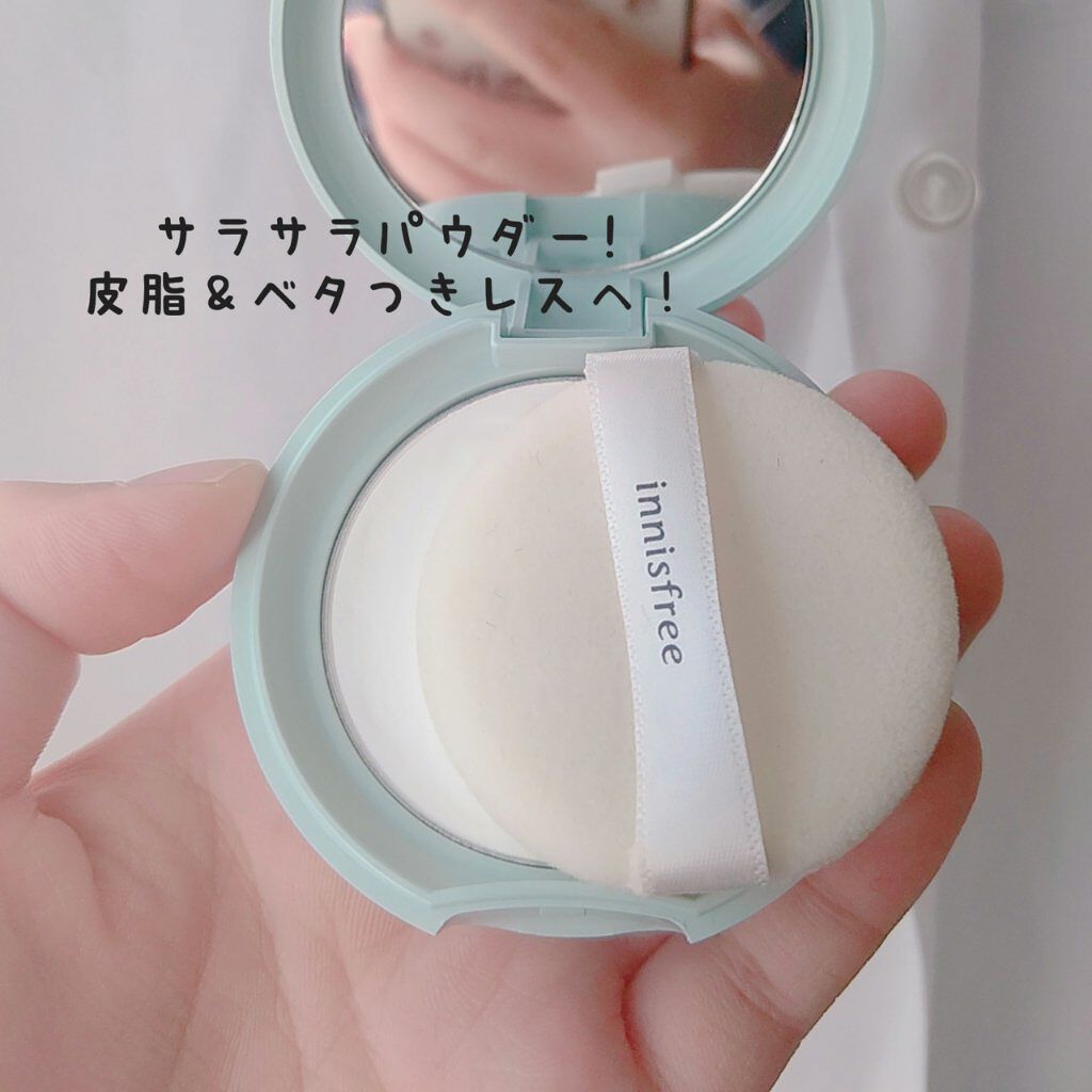 ノーセバム ミネラルパクト N/innisfree/プレストパウダーを使ったクチコミ（3枚目）
