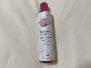 radiance toner glycolic Acid&rooibos/Derma E/化粧水を使ったクチコミ（1枚目）