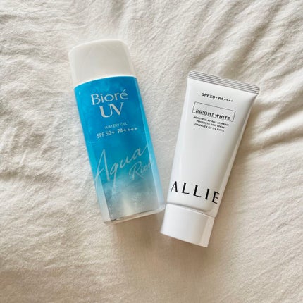 ビオレUV アクアリッチウォータリージェル /ビオレ/日焼け止め・UVケアを使ったクチコミ(1枚目)