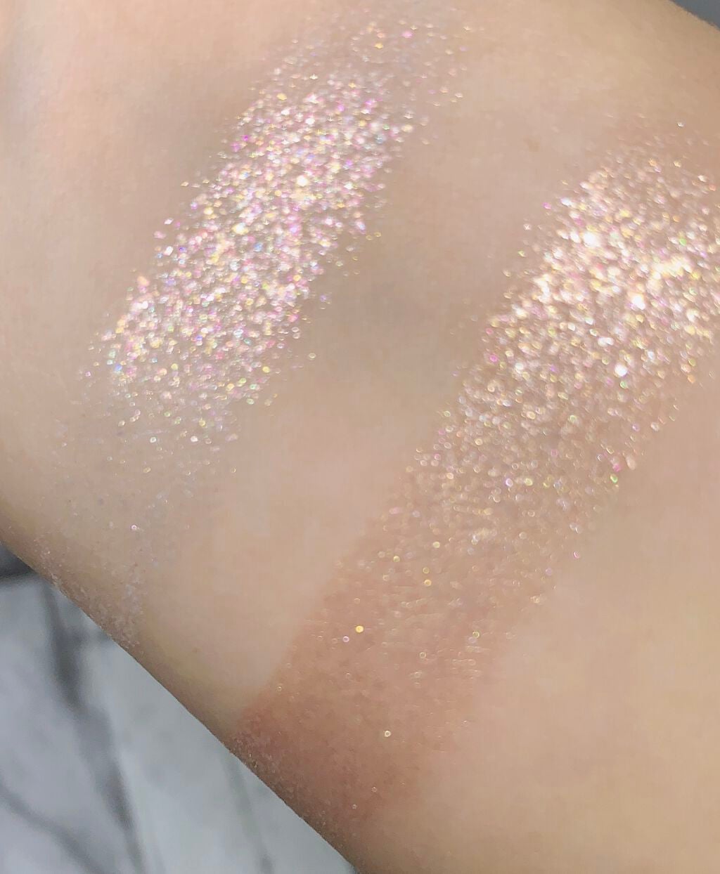 プリズムシャイングリッター/BLEND BERRY/グリッターを使ったクチコミ(2枚目)