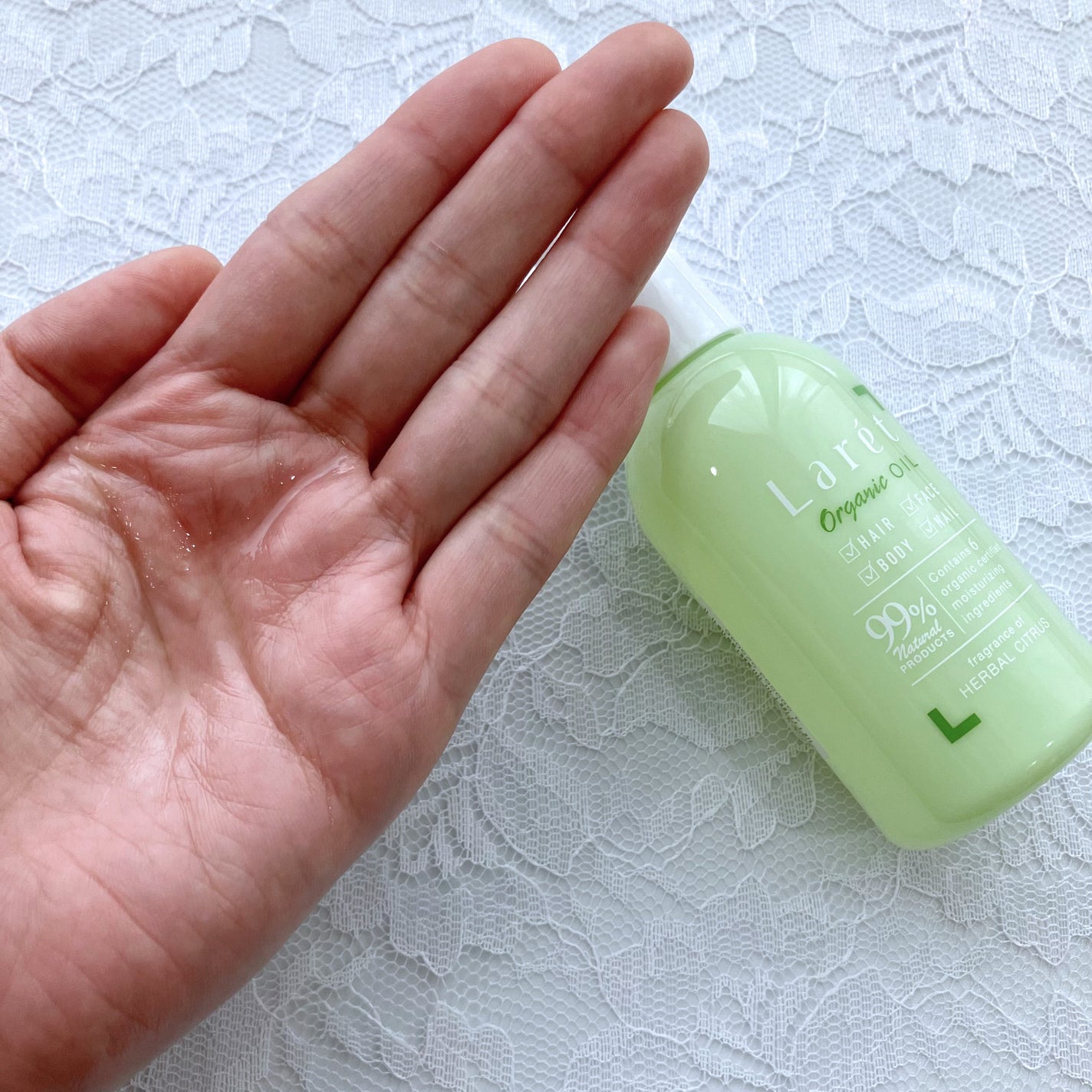 オーガニックミスト/Laret/ミスト状化粧水を使ったクチコミ(3枚目)