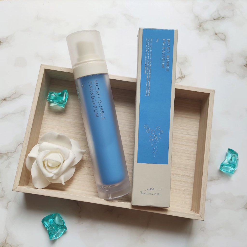 マイクロバブルパック＆セラム/Macchia Label/美容液を使ったクチコミ（1枚目）