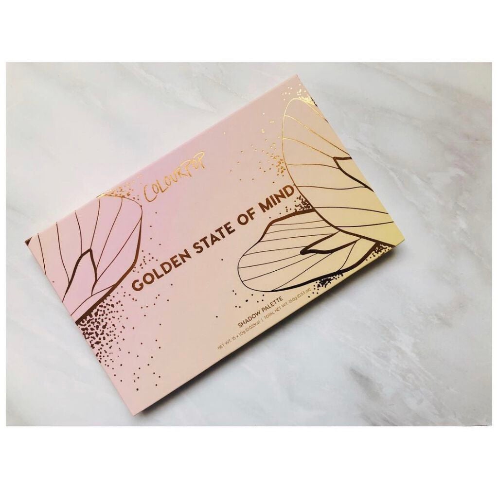 GOLDEN STATE OF MIND/ColourPop/アイシャドウパレットを使ったクチコミ(2枚目)