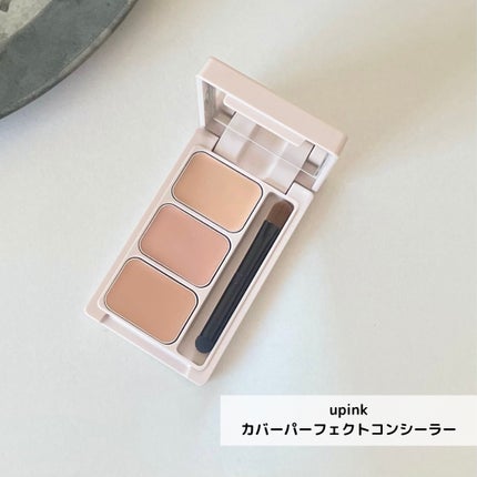 カバーパーフェクトコンシーラー/upink/パレットコンシーラーを使ったクチコミ(1枚目)