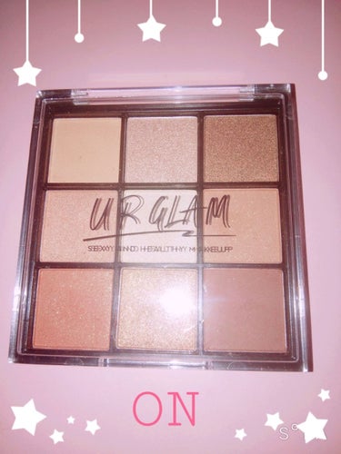 UR GLAM　BLOOMING EYE COLOR PALETTE/U R GLAM/アイシャドウパレットを使ったクチコミ（1枚目）