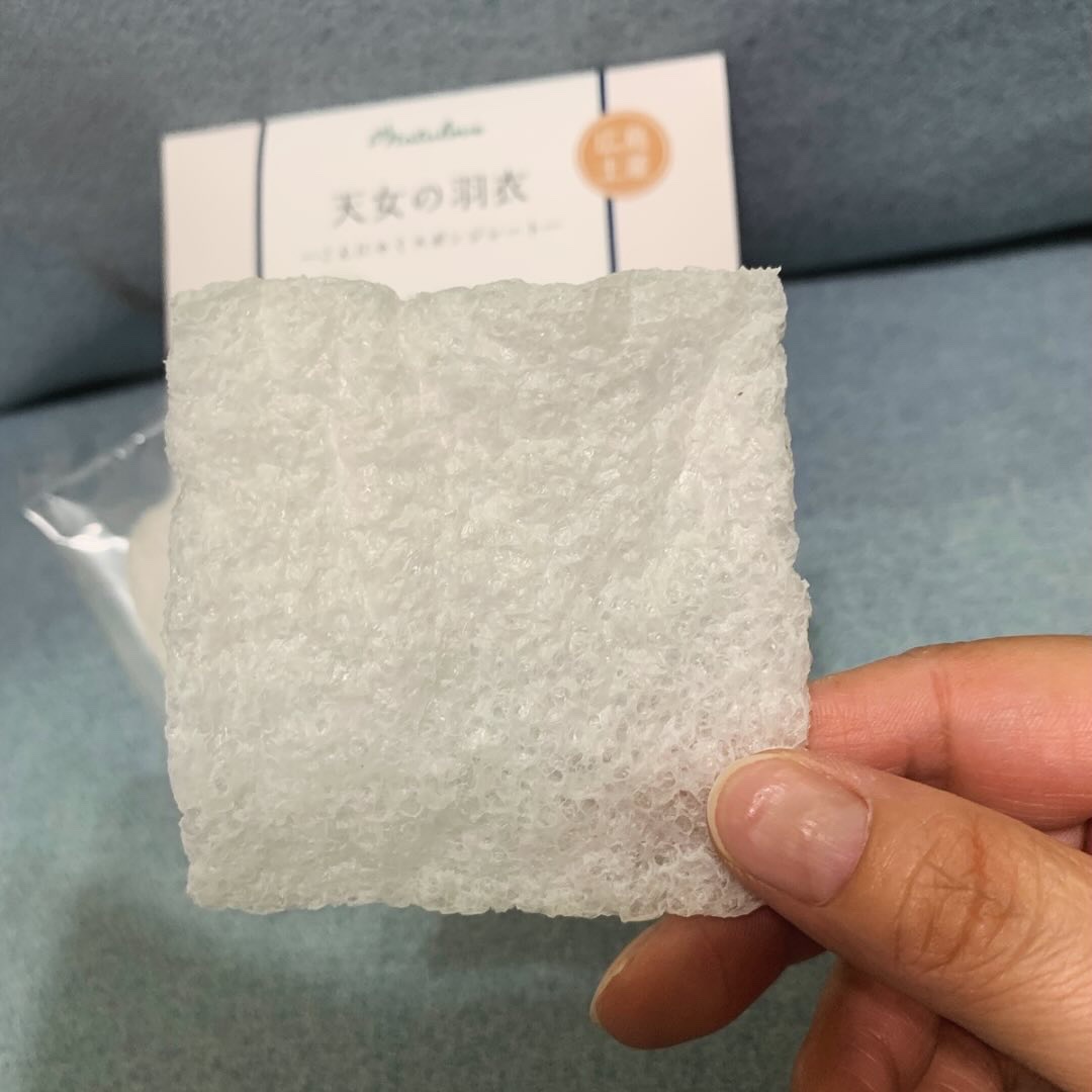 こんにゃくスポンジシート　-天女の羽衣-/ナチュラブ/その他スキンケアグッズを使ったクチコミ（3枚目）