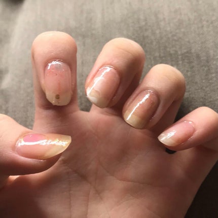 ネイルシール/Qoo10/ネイルシールを使ったクチコミ(2枚目)