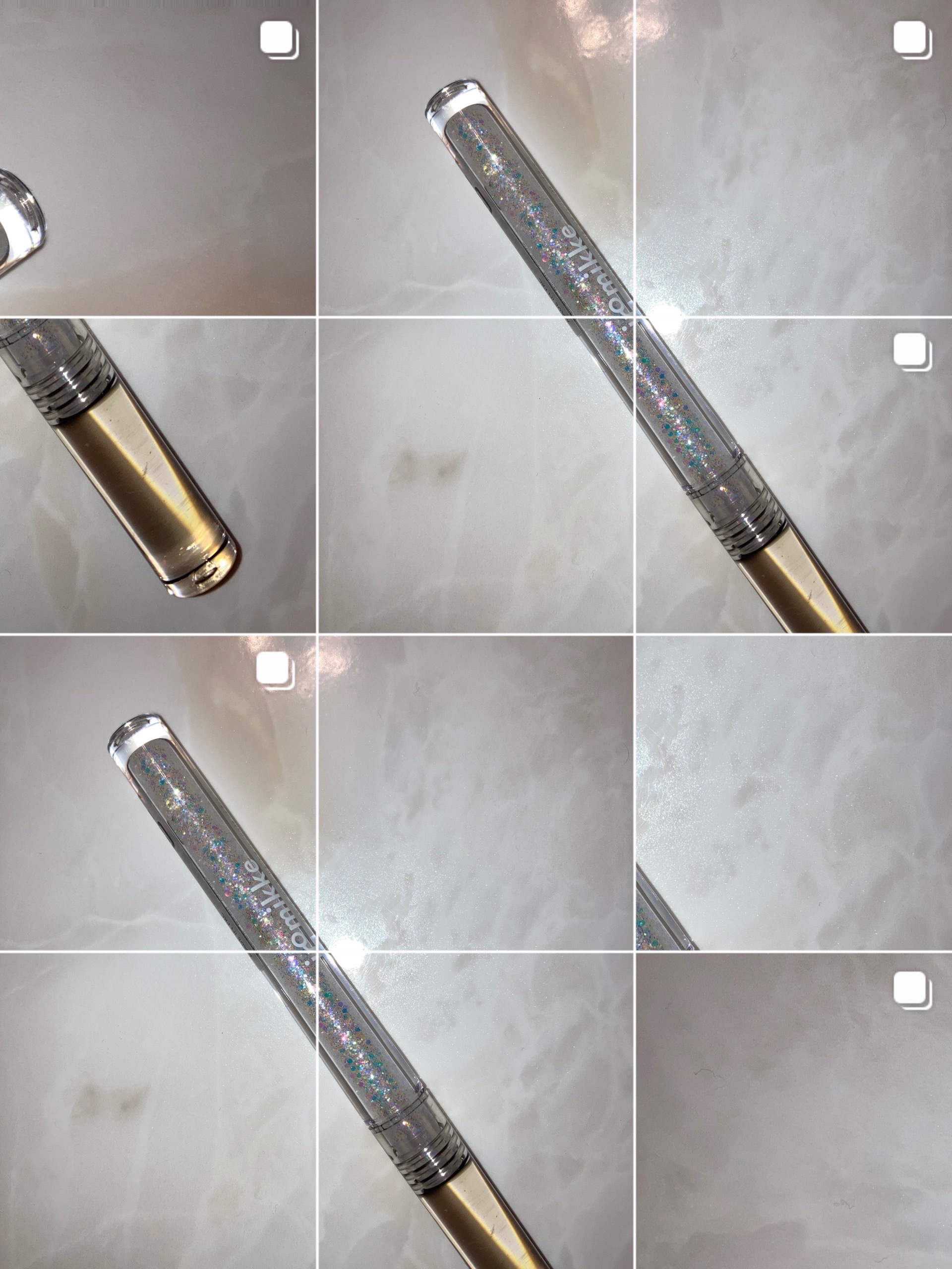 イロミッケ グリッターリキッドアイシャドウ/iromikke/グリッターを使ったクチコミ（1枚目）