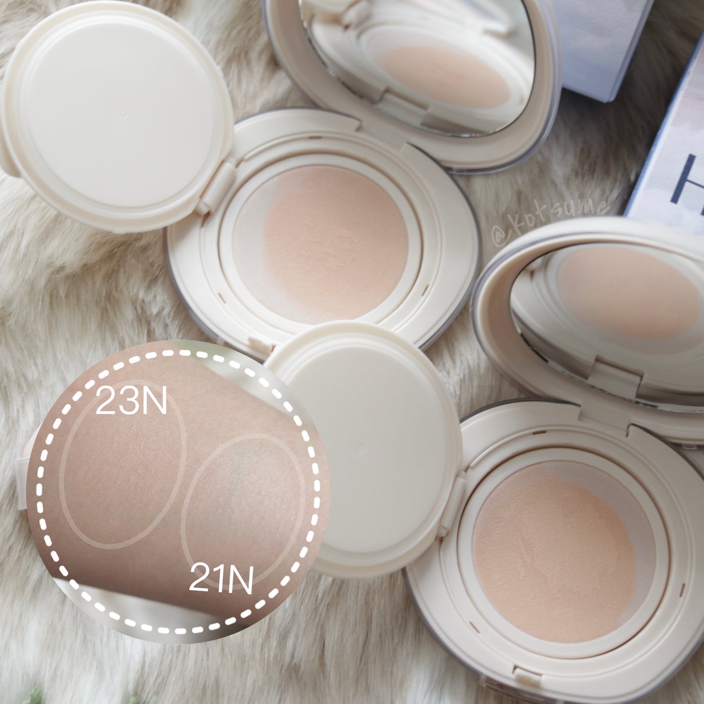 ブリージンググロークッション/Healus/クッションファンデーションを使ったクチコミ(2枚目)