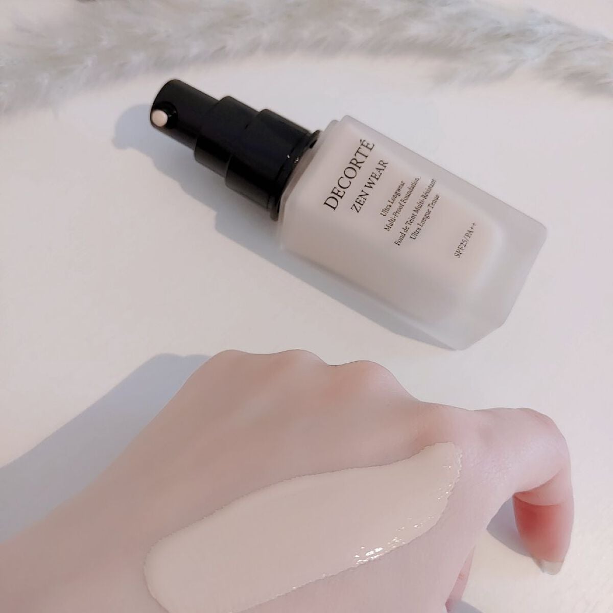 ゼン ウェア フルイド/DECORTÉ/リキッドファンデーションを使ったクチコミ(3枚目)