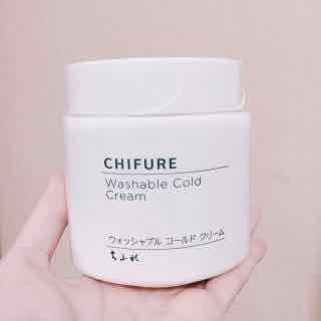 ウォッシャブル コールド クリーム/ちふれ/クレンジングクリームを使ったクチコミ（1枚目）