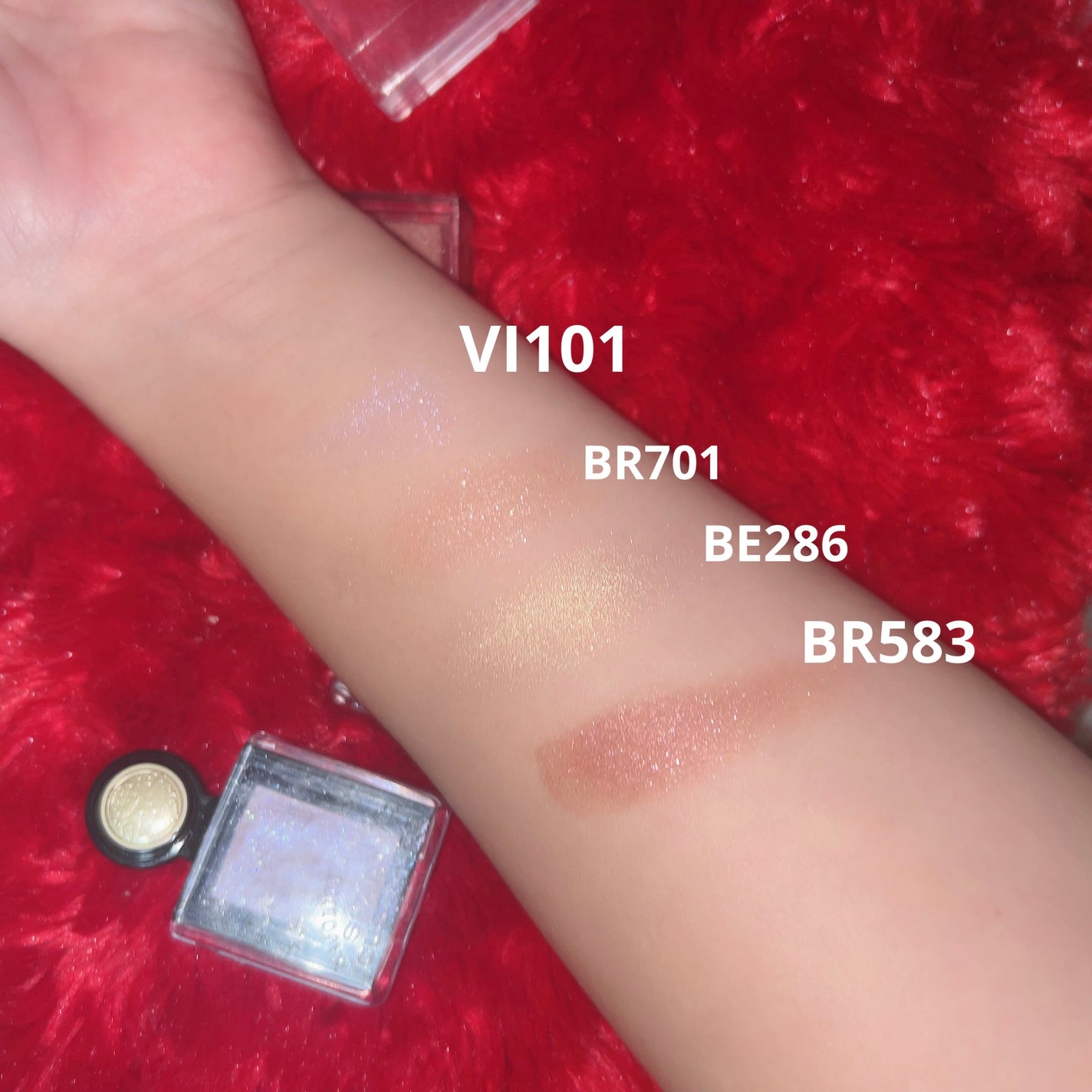 シャドーカスタマイズ/MAJOLICA MAJORCA/単色アイシャドウを使ったクチコミ(2枚目)