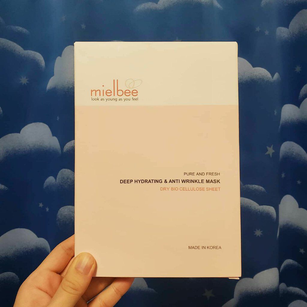 ディープハイドライティング&アンティーリンクルマスク/mielbee/シートマスク・パックを使ったクチコミ(1枚目)
