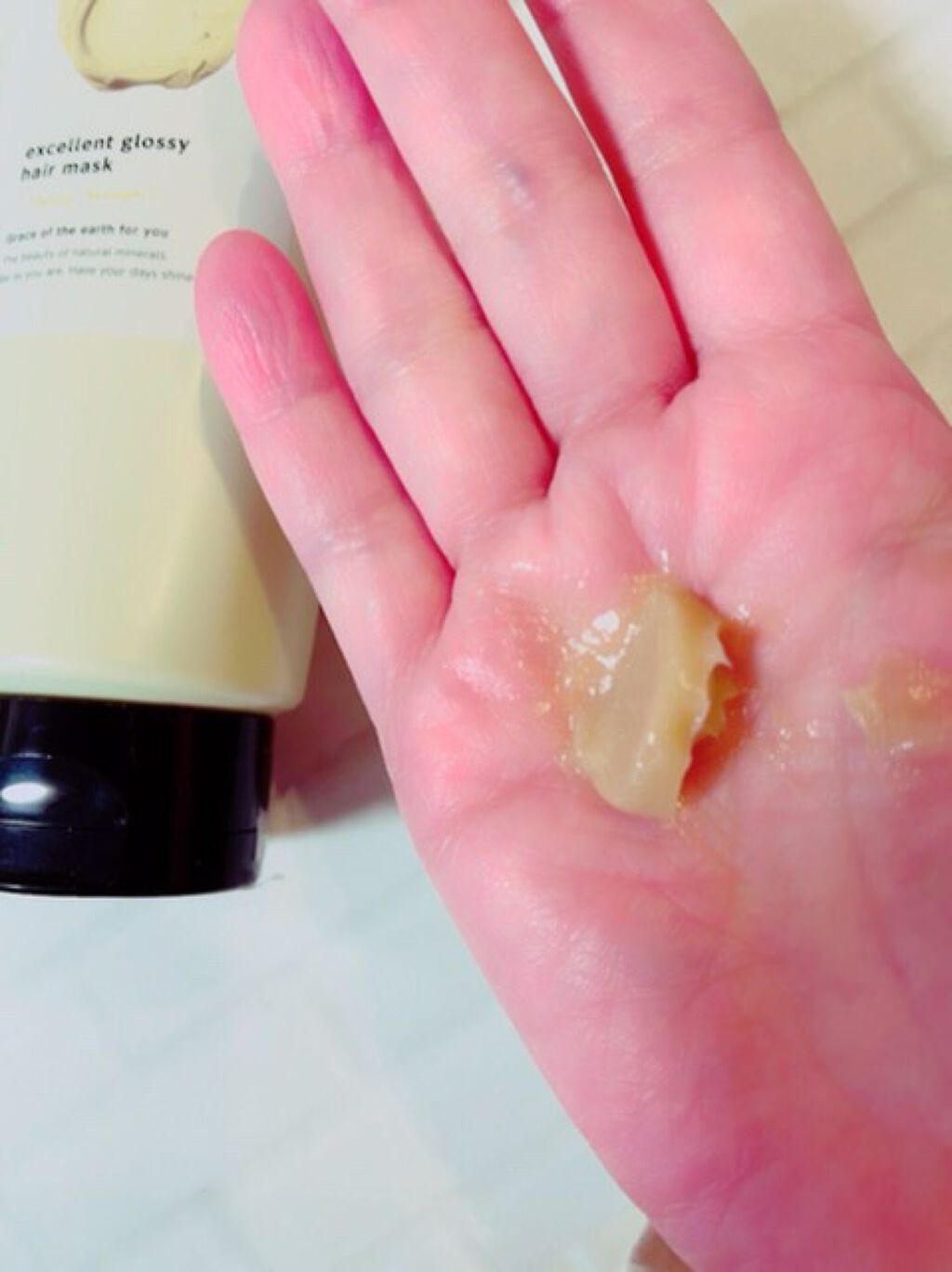 クレイヘアマスク エクセレントグロッシー/DROAS/ヘアマスク・ヘアパックを使ったクチコミ（3枚目）