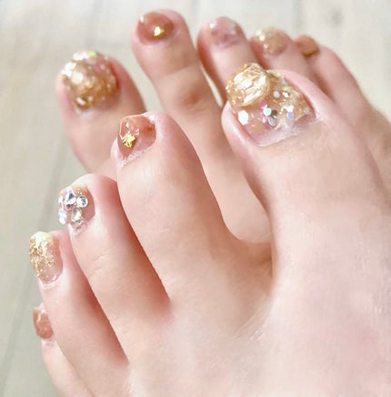 デコレーションネイルパーツ/DAISO/ネイルチップ・パーツを使ったクチコミ(4枚目)