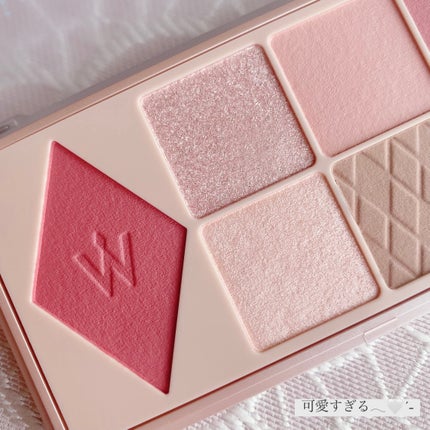 ウォンジョンヨ W デイリームードアップパレット /Wonjungyo/アイシャドウパレットを使ったクチコミ(3枚目)